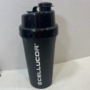 Cellucor Workout Blender Shaker 3 Piece Black 22oz